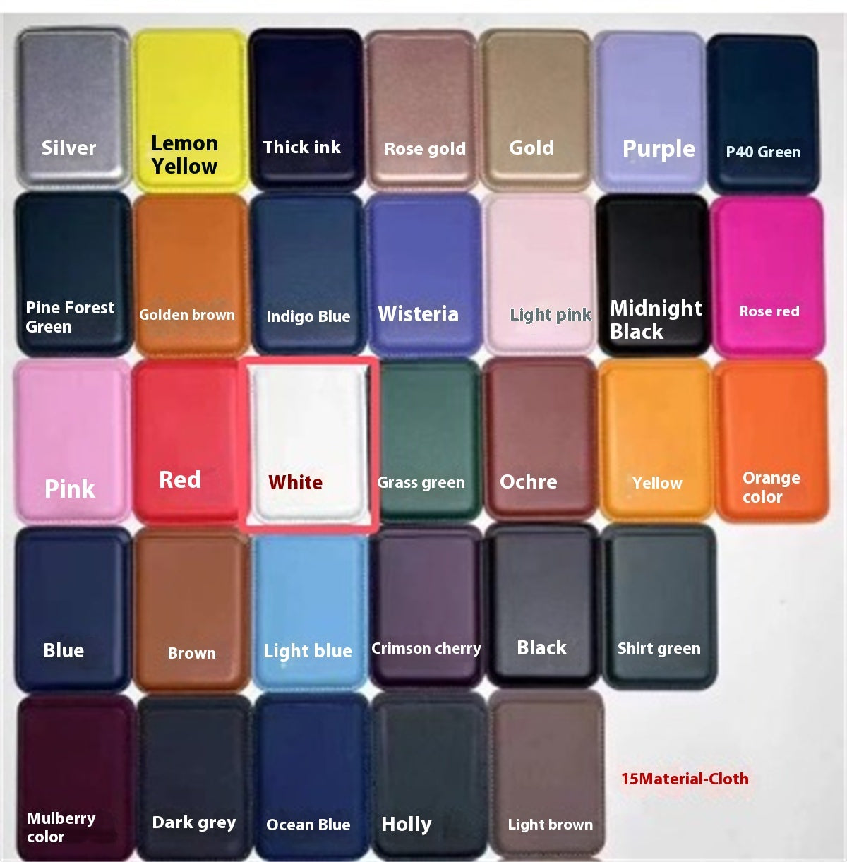 Custodia a portafoglio con porta carte di credito in pelle di lusso con magnete Magsafe per 14 Pro Max 13 12 Custodia per telefono con accessori di assorbimento