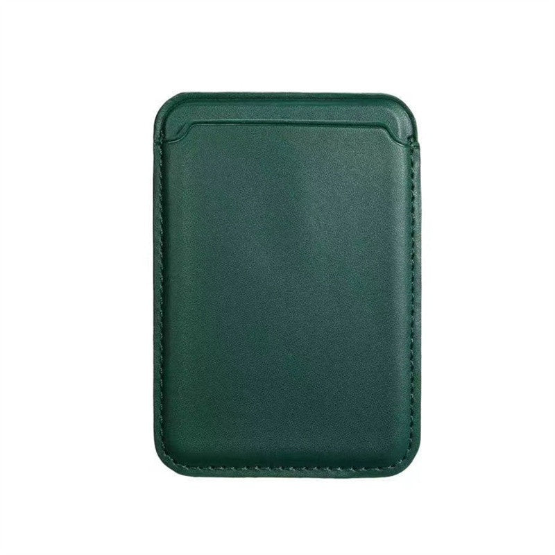 Custodia a portafoglio con porta carte di credito in pelle di lusso con magnete Magsafe per 14 Pro Max 13 12 Custodia per telefono con accessori di assorbimento