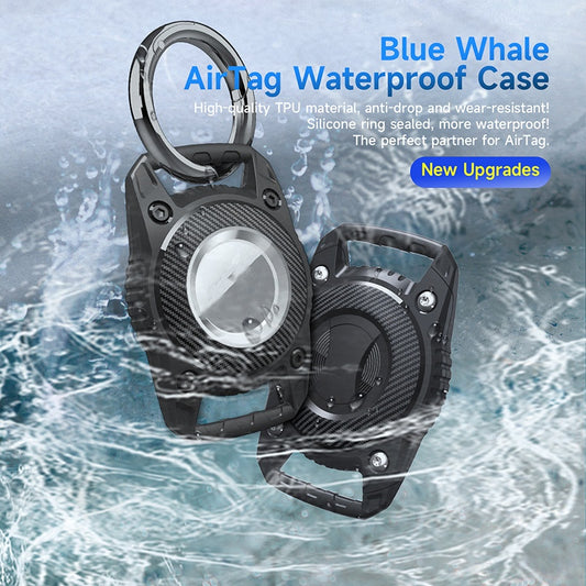 IP67 Waterproof Heavy-Duty Case for Apple AirTag – Rugged Protection for Pets & Outdoor Gear