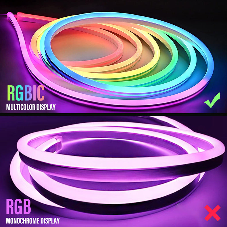 Tekital AuraGlow™ – Striscia LED Smart RGB con Music Sync