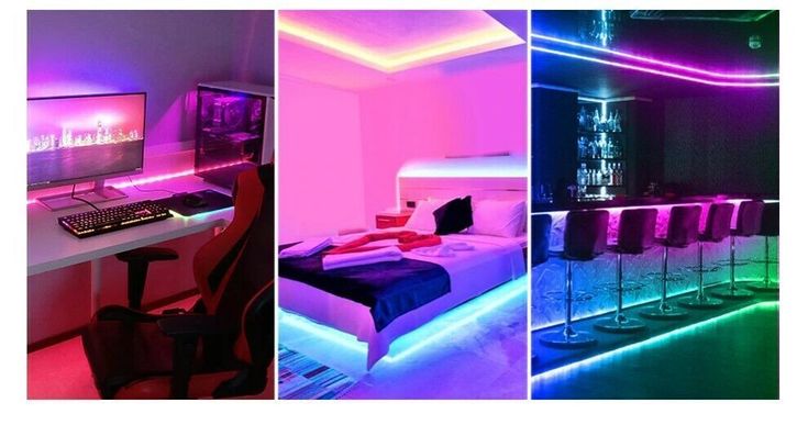 Tekital AuraGlow™ – Striscia LED Smart RGB con Music Sync